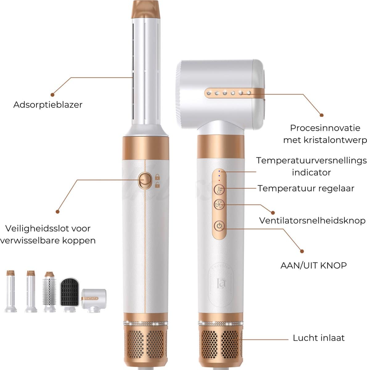 StyleFusion™ 5-in-1 stijltang